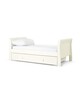 Mia 2 Piece Cotbed Set with Wardrobe- White image number 4